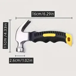 deodap Mini Horn Lifesaving Broken Window Straight Claw Hammer image 2