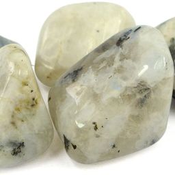 100% Natural Rainbow MoonstoneCrystal Tumble Stone 50gm Polished Asymmetrical Crystal Stone-image-68