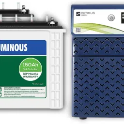 Optimus 2800 Pure Sine Wave 2500VA/24V with 2 Units of SC 18060 Tubular Inverter Battery-picture-14