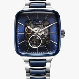 titan Ceramic Automatic Fusion Square Analog Watch - For Men NT90175KD02|90175KD02|NT90175KD02-picture-7