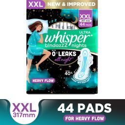 Bindazzz Nights, Upto 0% Leaks All Night Long Sanitary Pad-image-11