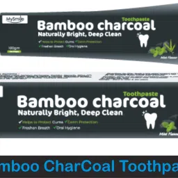 Bamboo Charcoal Clean Black Toothpaste, Deep Clean, Naturally Bright N-39 Toothpaste-image-34