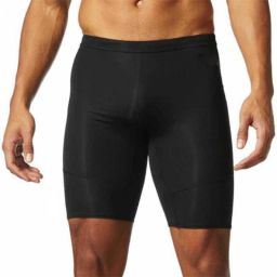 Solid Men Black Tights-image-59