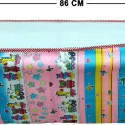 super ajanta Soft Cloth Swing New Born Baby Cradle/Ghodiyu Hammock In Cool Cotton With Net Standard Cartoon image 3