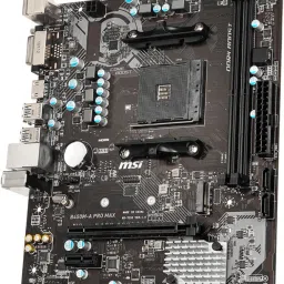 MSI B450M-A PRO MAX I m-ATX I Socket AM4 I DDR4 Gaming AM4Socket Micro-ATX AMD B450 Chipset DDR4 Motherboard for Desktop image 3