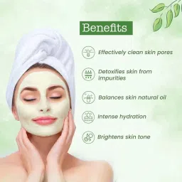 trishak Green Tea Purifying Clay Stick MaskFace Shaping Mask image 3