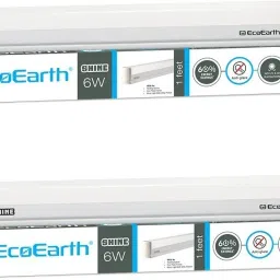 Shine |6W| Led Wall Batten Tubelight | Cool White|Pack of 2 6 W 31 cm Tube Light-image-62