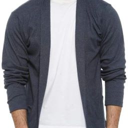 Men Jacket Style Full Sleeve Blue Shrug-image-82