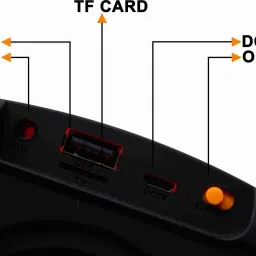 TX -FLO Enjoy immersive sound plashproof high sound New Arriving Power boost high sound 8 W Bluetooth Laptop/Desktop Speaker image 4