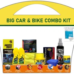 BIG CAR & BIKE COMBO KIT AK19 with Microfiber Cloth Combo-13