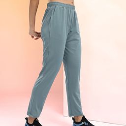 hrx by hrithik roshan Women Solid Green Track Pants-picture-3