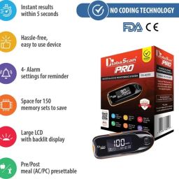 Dr. Morepen Glucometer Composit Pack 100 Glucometer Strips image 2