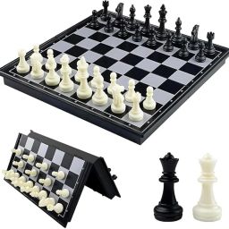 Magnetic Chess Board Games - Fun,Brain Games for kids,Beginners and family Educational Board Games-image-30