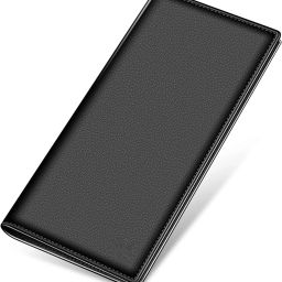 Women Black Genuine Leather RFID Wallet-image-29