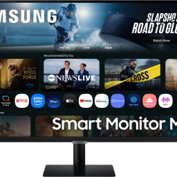Samsung M7 Series 203.2 cm (80 cm) 4K Ultra HD LED Backlit VA Panel with In-built Speaker, Smart TV Apps, AirPlay, Wi-Fi, Bluetooth, USB, Type-C, Wireless Display, Vision AI Smart Monitor (LS32FM700UWXXL)-1