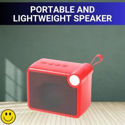 SACRO M406 (PORTABLE WIRELESS SPEAKER) Crystal Clear Sound With Long Life BatteryE372 5 W Bluetooth Laptop/Desktop Speaker-image-11
