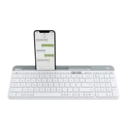 logitech K580 Bluetooth & 2.4GHz Wireless Keyboard with Multi Device Connectivity (Ultra-Slim Profile, White)-picture-18