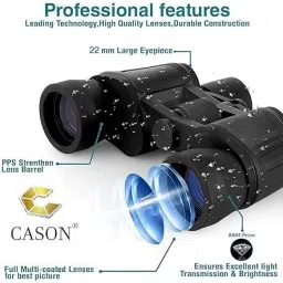 JGG Jain Gift Gallery Professional Telescope Binoculars with Pouch, 8 X 40 HD Vision Binoculars-image-20
