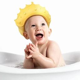 Crown Shape Shower Cap-Multicolor-image-27