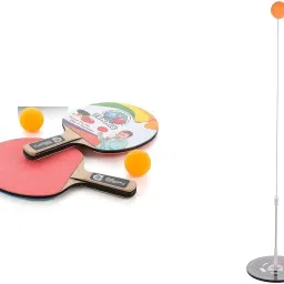 Limited Offer Ping Pong Table Tennis Trainer Sports Toy for Teenagers & Kids Table Tennis Kit-image-93