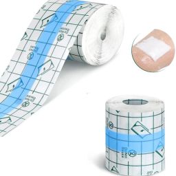 Freely Cut Transparent Stretch Adhesive Bandage Dressing PU Film Wound Crepe Bandage-image-48