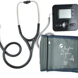 Dishan BM-30 Digital Upper Arm Pluse Measurement Monitor With Double Heart Stethoscope combo Bp Monitor-4