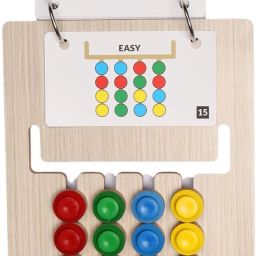 Slide Puzzle for Kids Learning Toys for Kid Slide Puzzle Game Color Matching-image-19