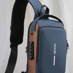 ProArch WomenBuzz Crossbody Massenger Bag Shoulder Strap With with Lock USB Charging Waist bag-image-82