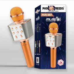Rechargeable Wireless Bluetooth Microphone Kids Toy Karaoke Mic Playing Singing-12
