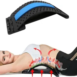 Lumbar Back Stretcher Tool for Lower and Upper Back Massager and Support (BS-03) Back / Lumbar Support-image-29