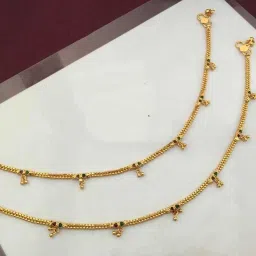 Traditional Gold Plated Anklets Alloy Anklet-15
