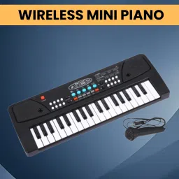 (Piano Keyboard) with Mic/37 Keys 8Rhythms, 8Tones, Portable Electronic ToyW306 (Piano Keyboard) with Mic/37 Keys 8Rhythms, 8Tones, Portable Electronic ToyW306 Analog Portable Keyboard-12