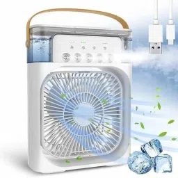 Mini cooler for room cooling, portable air conditioners for Home, Office, cooler Battery Powered Portable Shower-3