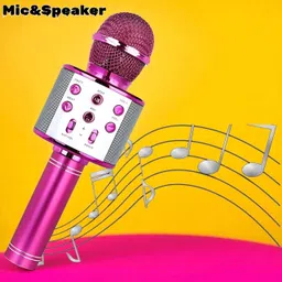 shamsa X1629 Handheld Karaoke Mic with Speaker for Home and Travel Microphone-picture-10