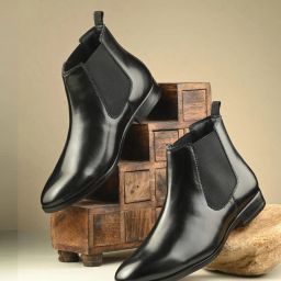 Premium Handmade Chelsea |Soft Cushioned Insole |Slip-Resistance Boots For Men-image-18