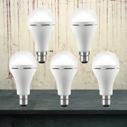 Emergency 15W Inverter LED Bulb with 1200mAh Rechargeable Battery Pack of 5 P162 4 hrs Bulb Emergency Light-image-80