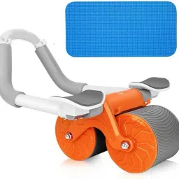 Roller Wheel Exercise Elbow Support, Automatic Rebound Abdominal Wheel Ab Exerciser-32