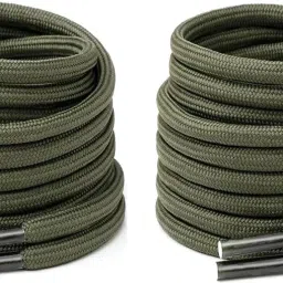 house of common shoe lace Round Army Green 120cm 2pair boot hiking sport Shoe Lace-image-46