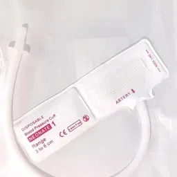 Alexera Disposable Nibp Cuff Neonatal Single Tube Size 1 White (3 TO 6 CM) Bp Monitor Cuff-56