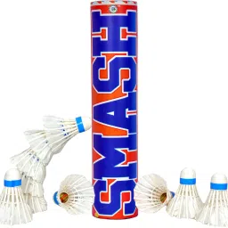 Smash White Fast Feather Shuttle - White-picture-19