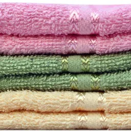 maardav WOMEN PLAIN COTTEN TERRY HANDKERCHIEF ["FORN","MEHANDI GREEN","Pink"] Handkerchief-picture-17