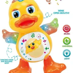 Dancing Duck with Music Flashing Lights and Real Dancing Action-image-4