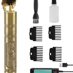 UZAN Hair Trimmer For Men, Adjustable Blade Clipper, Hair Trimmer and Shaver For Men Fully Waterproof Grooming Kit 90 minRuntime 4 Length Settings-image-130