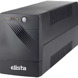 Elista Line Interactive UPS 1 KVA (1000 VA) ELS-SUPREME 1000 230 V Line-interactive Tower Model UPS with Overload Protection 3 Outlet Plugs-29
