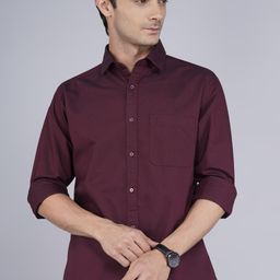 raymond Men Slim Fit Self Design Casual Shirt-picture-1