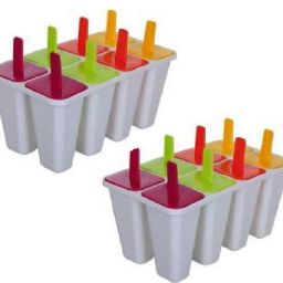 Multicolor Plastic Ice Cube Tray (Pack of2) Multicolor Plastic Ice Cube Tray-image-78