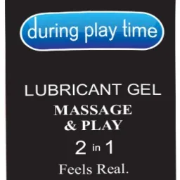 During Play Time Water Based Lubricant Gel 50ml Strawberry For Men & Women Lubricant-image-1