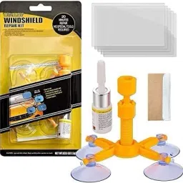 Car windshield tool with windshield repair resin for repairing auto glass crack Windshield Repair Kit-image-54