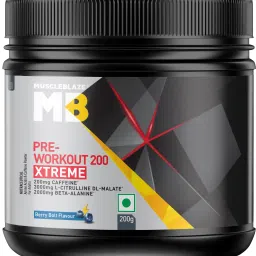 Pre Workout 200 Xtreme, 200mg Caffeine, 2000mg Beta Alanine, 3000mg Citrulline Pre Workout-image-89