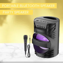 SACRO LZ (PORTABLE WIRELESS SPEAKER) Upto 6H Playtime & FM Radio Powerful SoundW202 15 W Bluetooth Laptop/Desktop Speaker-image-30